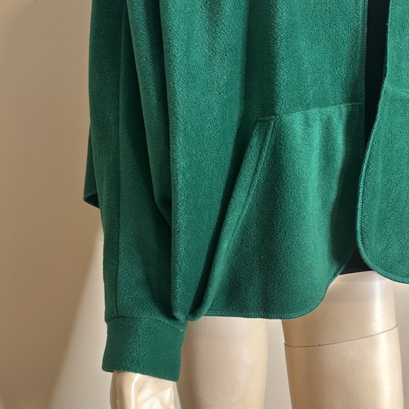 35 Degree Below Green Fleece Open Cardigan - Picture 3 of 14